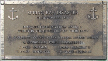 Spring Bay Disaster